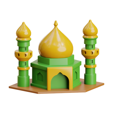 Mezquita  3D Icon