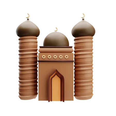 Mezquita  3D Illustration
