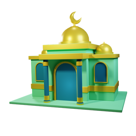 Mezquita  3D Illustration