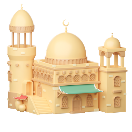 Mezquita  3D Illustration