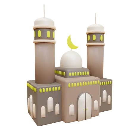 Mezquita  3D Illustration