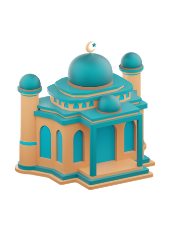 Mezquita  3D Illustration