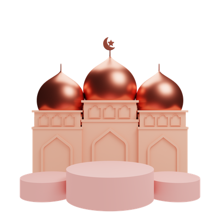 Mezquita  3D Illustration