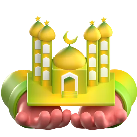 Mezquita  3D Icon