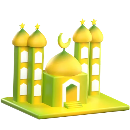 Mezquita  3D Icon