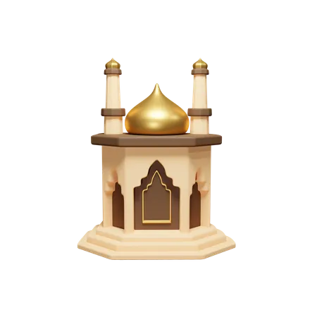 Mezquita  3D Icon