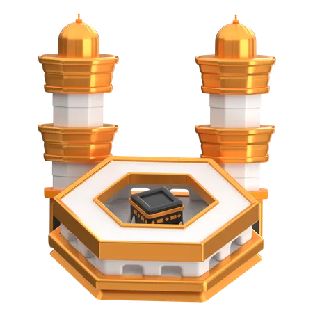 Mezquita al-Haram  3D Icon