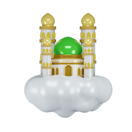 Mezquita Islámica  3D Icon