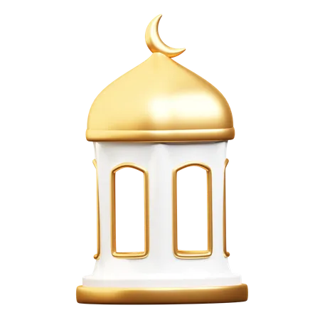 Mezquita musulmana  3D Icon