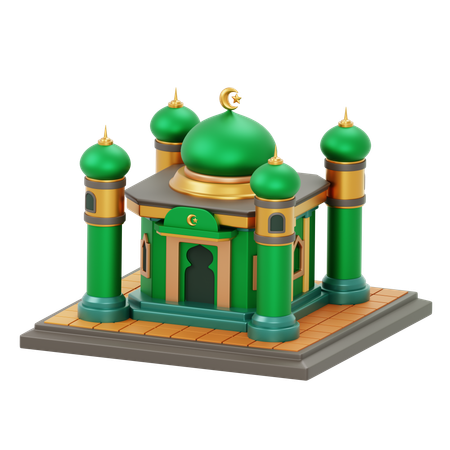 Mezquita de ramadán  3D Icon