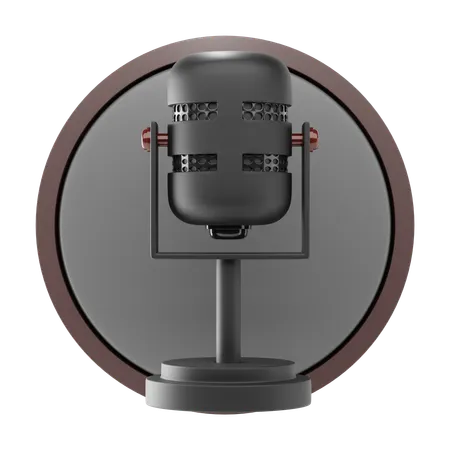 Mic 3 D Icon And Illustration 3D Icon