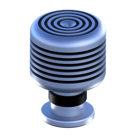 Mic  3D Icon