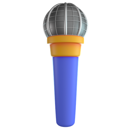 Mic  3D Icon