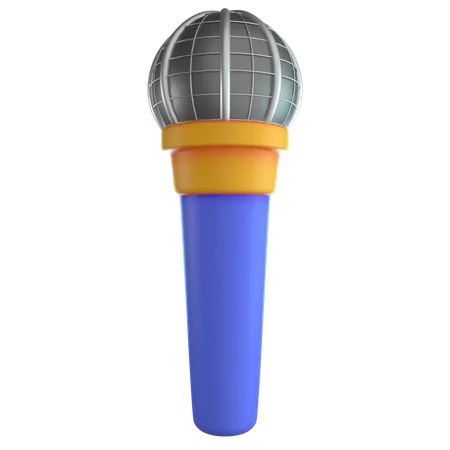 Mic  3D Icon