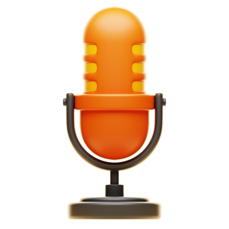 MIC  3D Icon