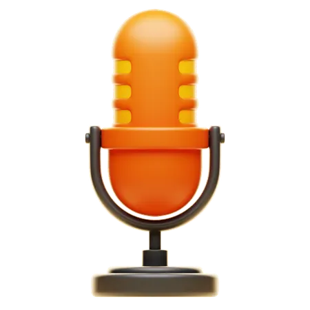 MIC  3D Icon