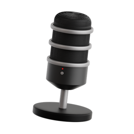 Mic  3D Icon