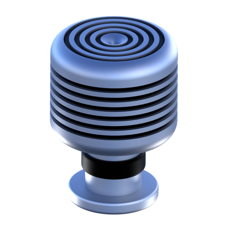 Mic  3D Icon