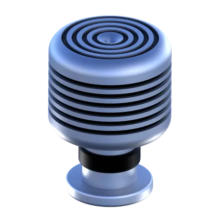 Mic  3D Icon