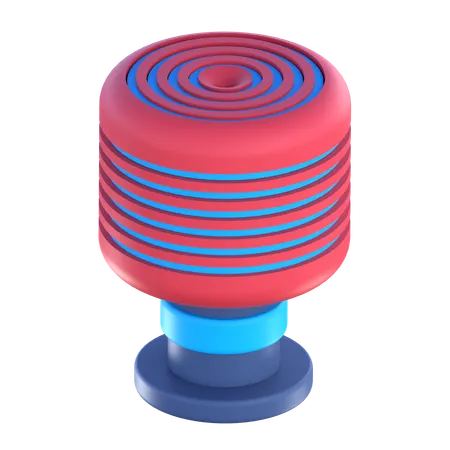 Mic  3D Icon