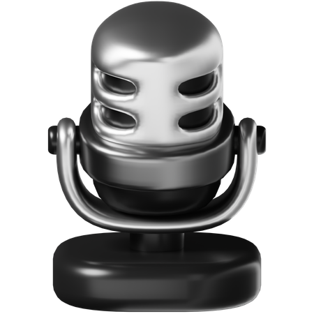 Mic  3D Icon