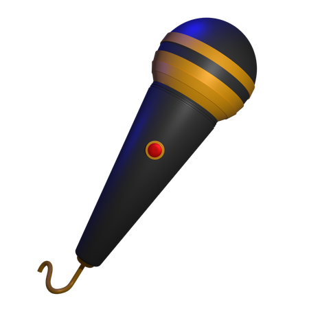 Mic  3D Icon