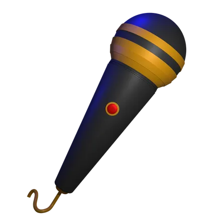 Mic  3D Icon