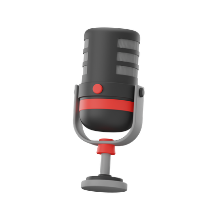 Mic  3D Icon