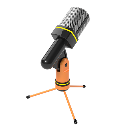 Mic  3D Icon
