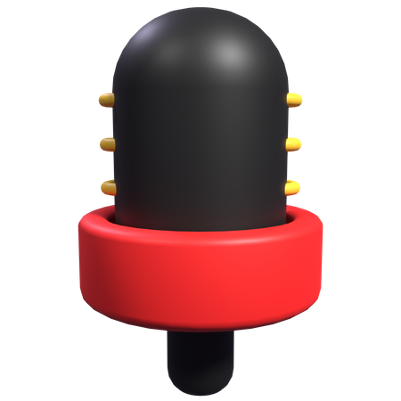 Mic  3D Icon