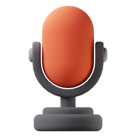 Mic  3D Icon