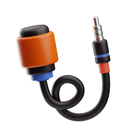 Mic  3D Icon