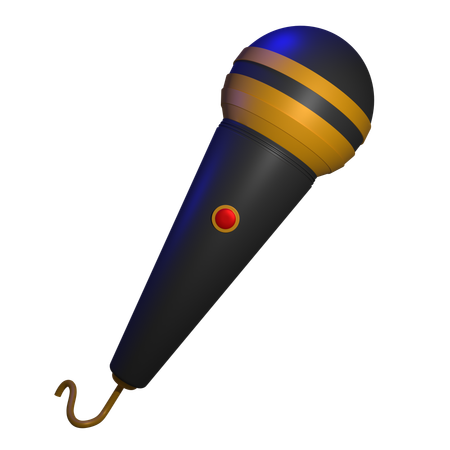 Mic  3D Icon