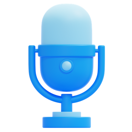 Mic  3D Icon