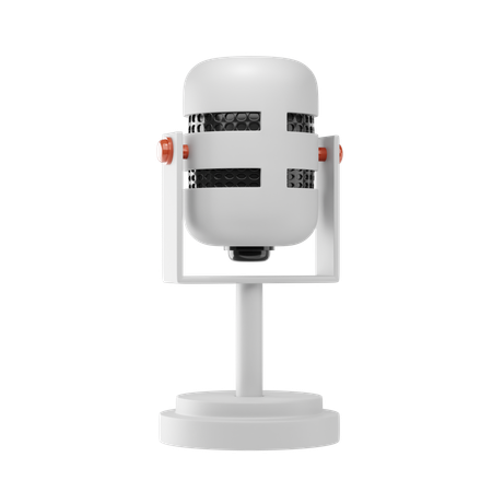 Mic  3D Icon