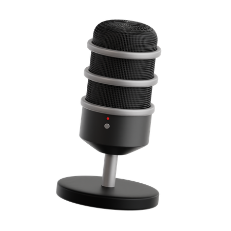 Mic  3D Icon