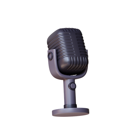 Music Mic Icons  3D Icon