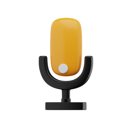 Mic On  3D Icon