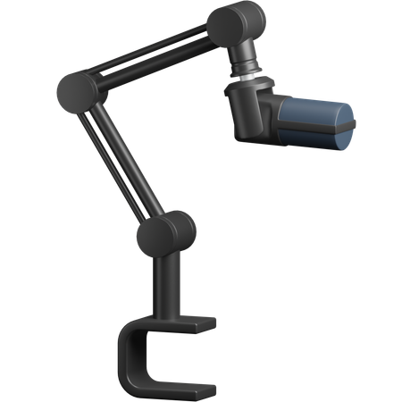 Mic Stand  3D Icon