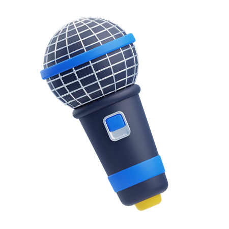 Microphone  3D Icon