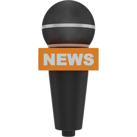 Microphone  3D Icon