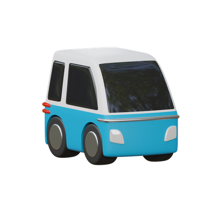 Micro Car  3D Icon