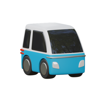 Micro Car  3D Icon
