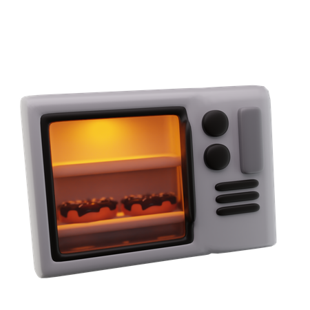 Micro-forno  3D Icon