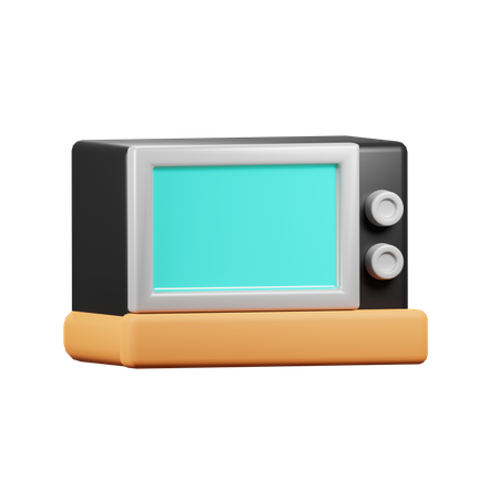 Four micro onde  3D Icon