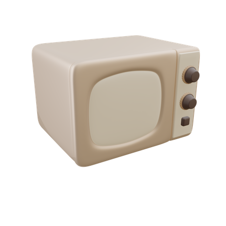 Four micro onde  3D Icon