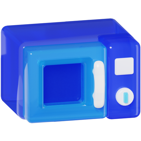 Four micro onde  3D Icon