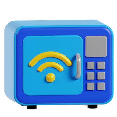 Micro-ondes intelligent  3D Icon