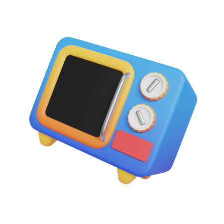 Micro Oven  3D Icon