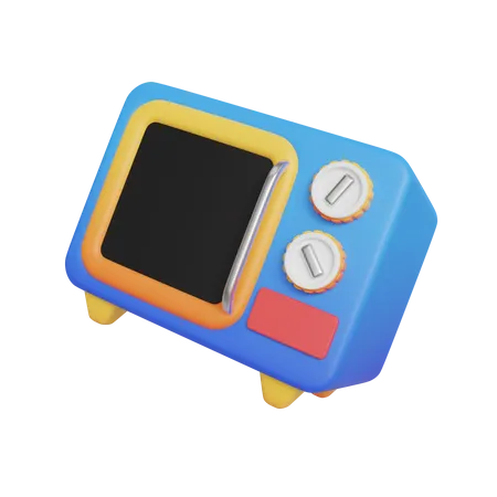 Micro Oven  3D Icon